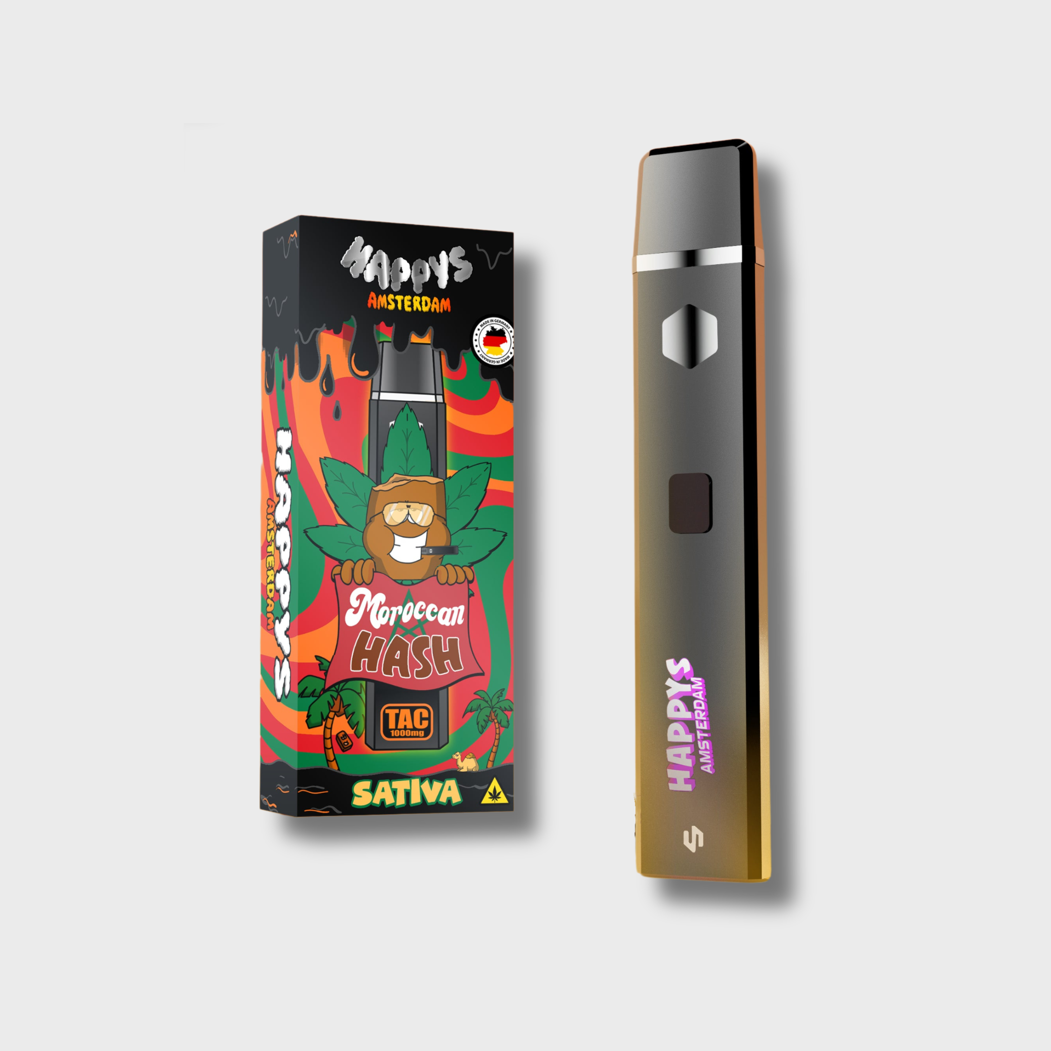 Happys Amsterdam Premium TAC Vape Probierpaket