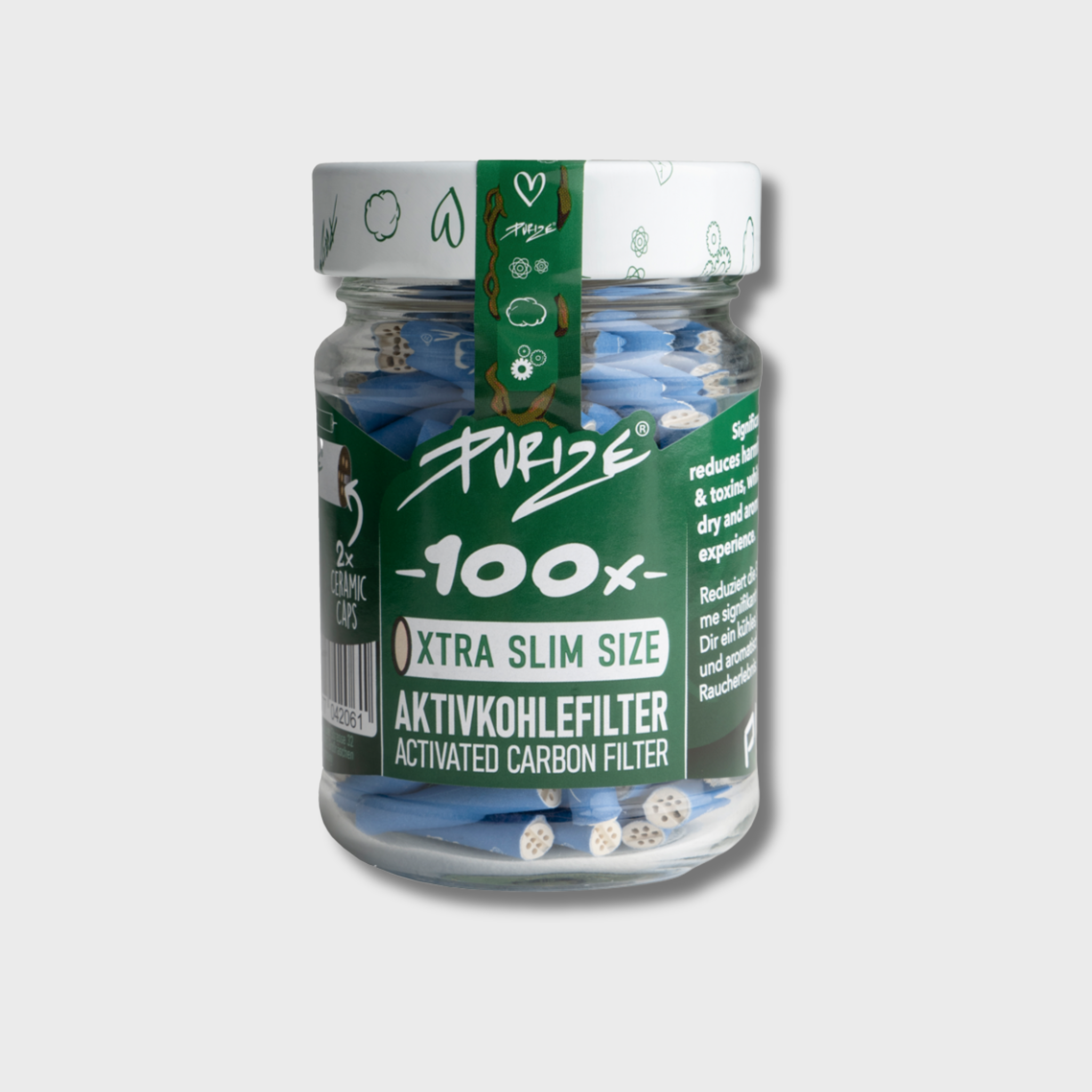 PURIZE Glas I 100 XTRA Slim Size