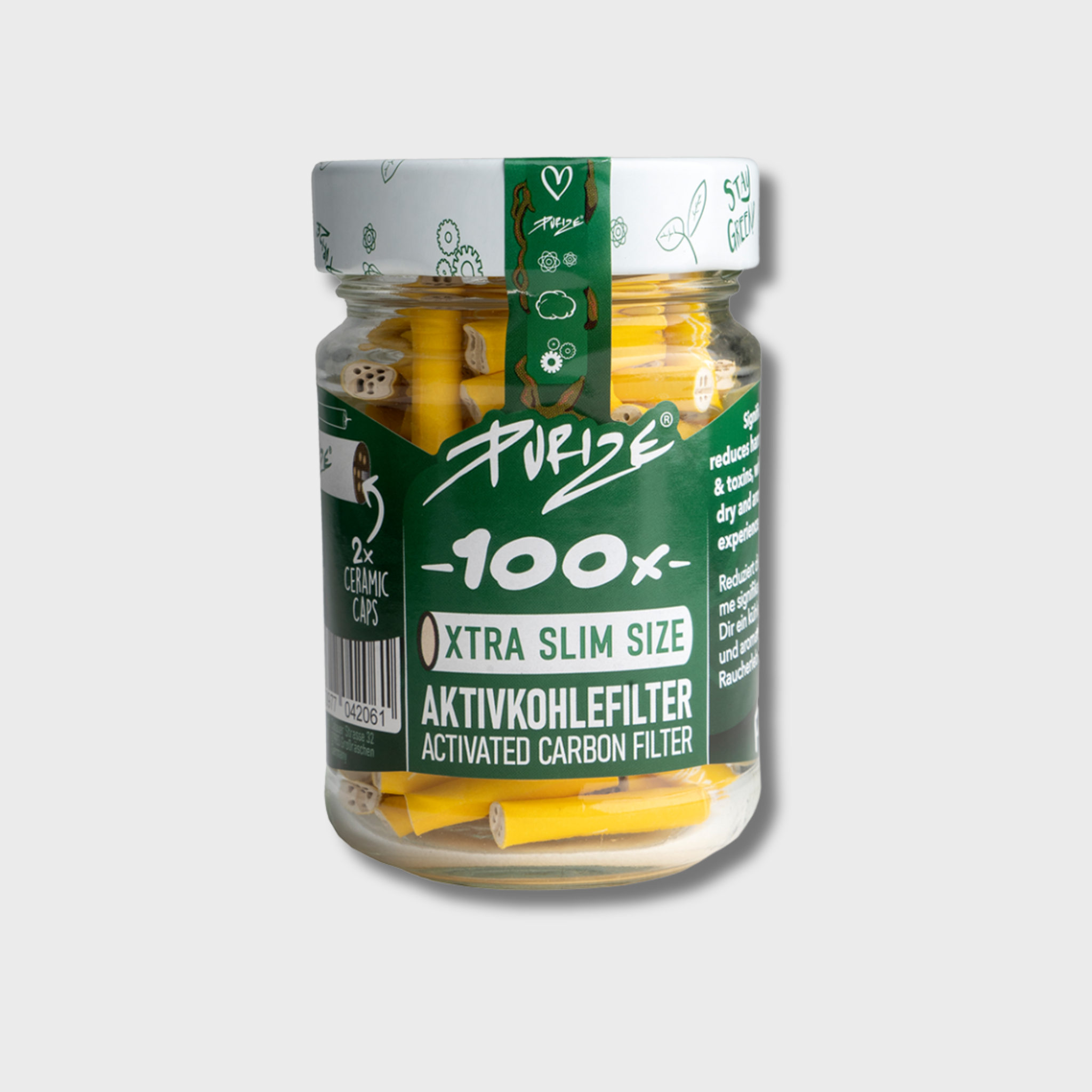 PURIZE Glas I 100 XTRA Slim Size