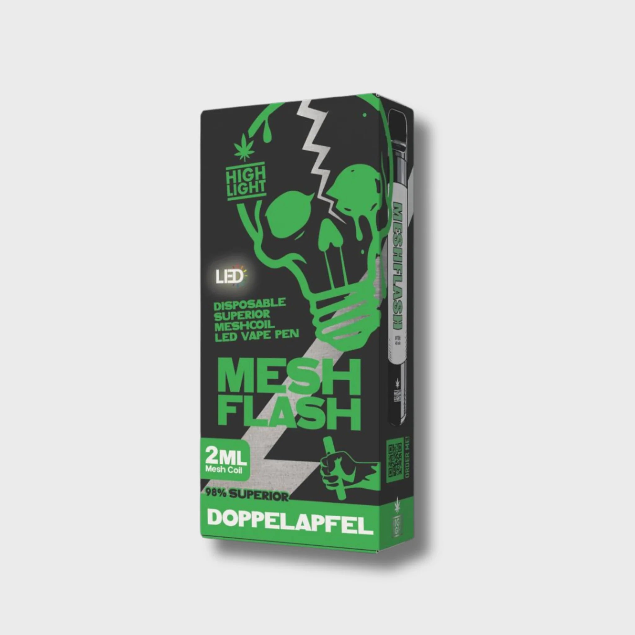 Mesh Flash 98% Superior Vape Doppelapfel